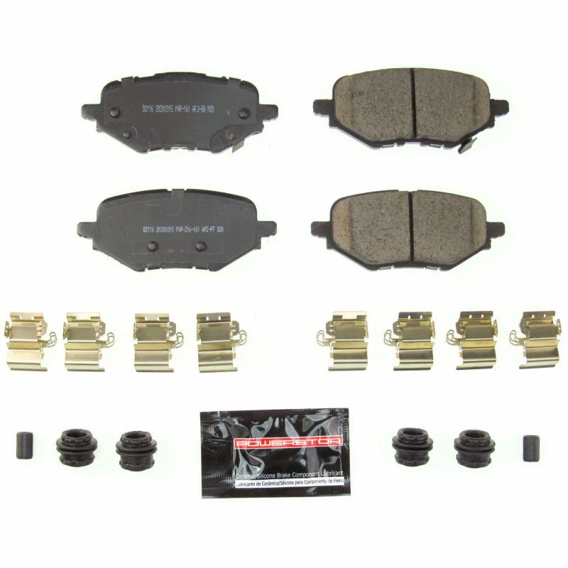 Power Stop 18-19 Honda Clarity Rear Z23 Evolution Sport Brake Pads w/Hardware Brake Pads - Performance PowerStop
