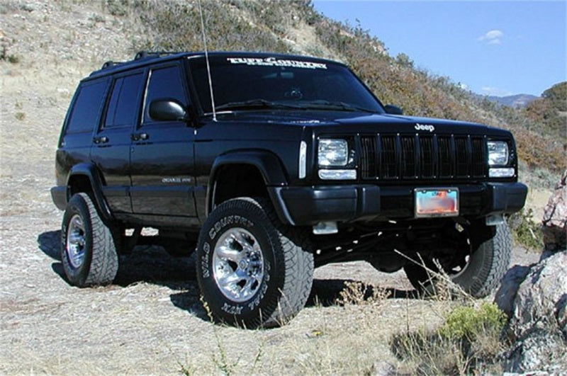 Tuff Country 87-01 Jeep Cherokee 4x4 3.5in Lift Kit EZ-Flex w/Rear Leaf Springs (SX8000 Shocks) Lift Kits Tuff Country