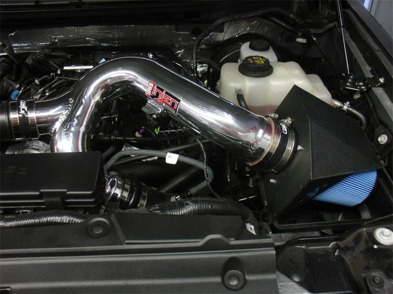 Injen 12-13 Ford F-150 V6 3.5L Eco Boost Engine Short Ram Intake Kit (Includes Heat Shield) Cold Air Intakes Injen
