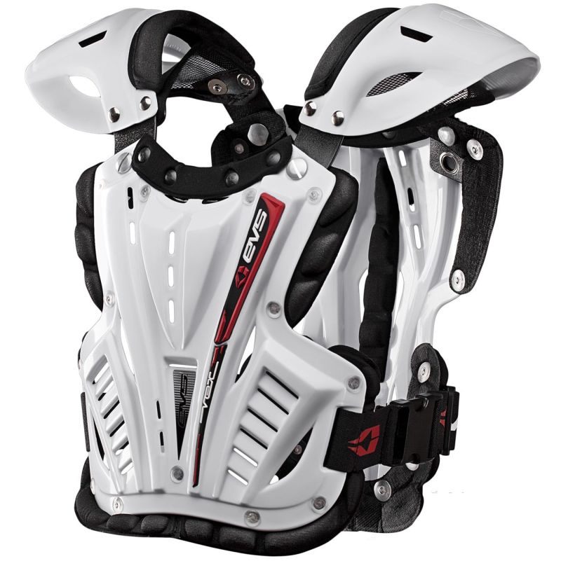 EVS Vex Chest Protector White - Medium Body Protection EVS
