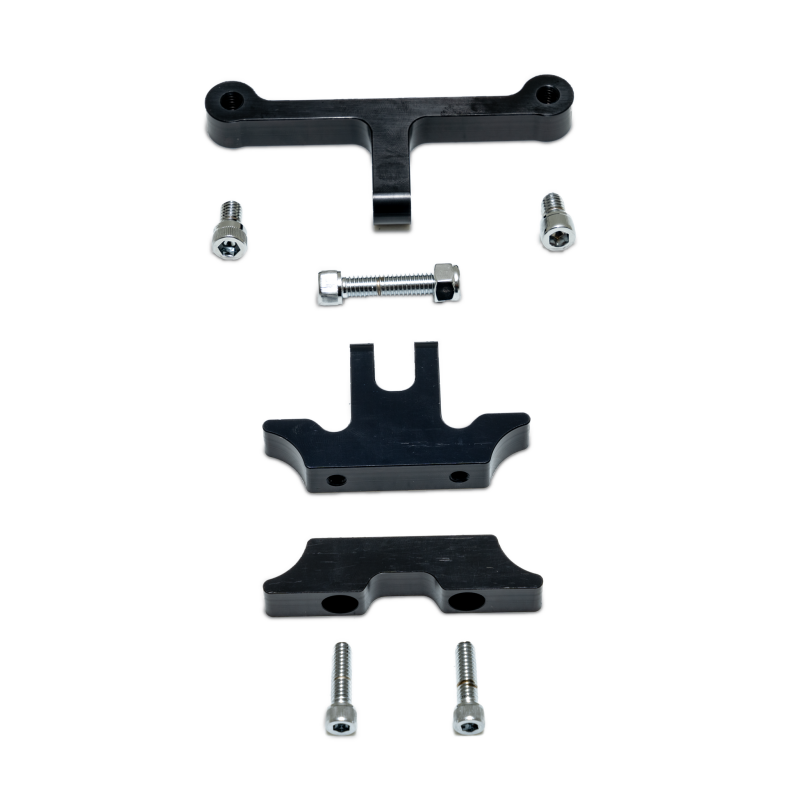 Burly Brand H-D Speedo Relocation Kit - Black Seat Brackets & Frames Burly Brand