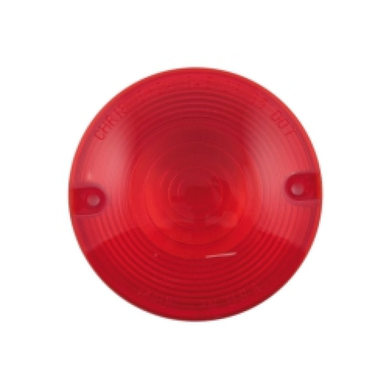 Letric Lighting Red Flat Lens Style Turn Signal Lenses 3In Light Accessories and Wiring Letric Lighting