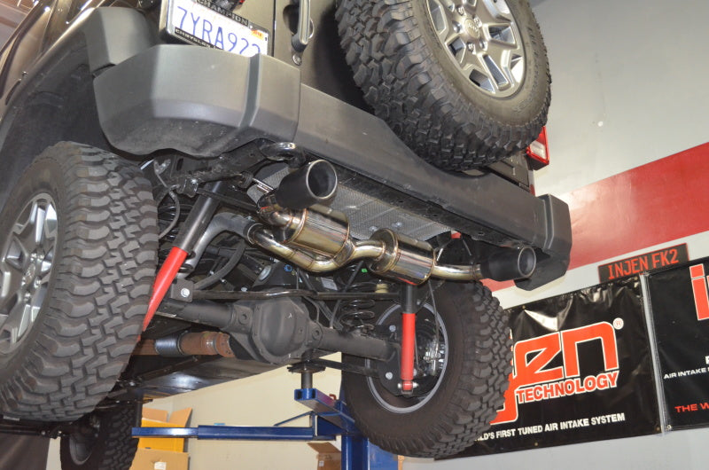 Injen 07-17 Jeep Wrangler JK 3.6L/3.8L 63mm Polished Axle-back Exhaust Axle Back Injen