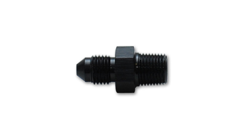 Vibrant -4 AN to 1/16in NPT Straight Adapter Fittings - Aluminum Fittings Vibrant