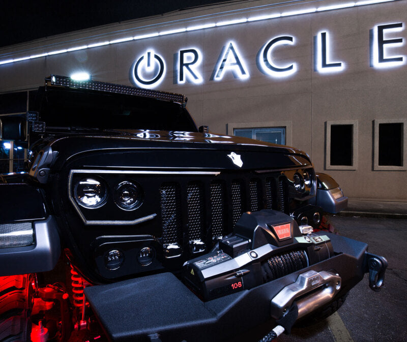 Oracle Black Series - 7D 50 288W Dual Row LED Light Bar - 6000K Light Bars & Cubes ORACLE Lighting