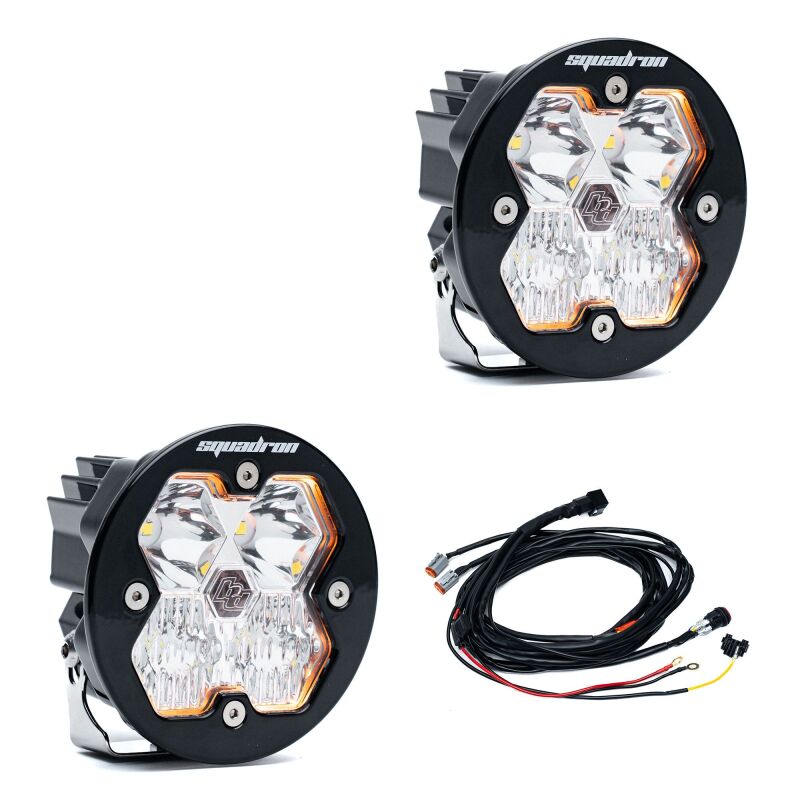 Baja Designs Squadron-R 2.0 Sport LED Driving/Combo (Pair) Light Bars & Cubes Baja Designs