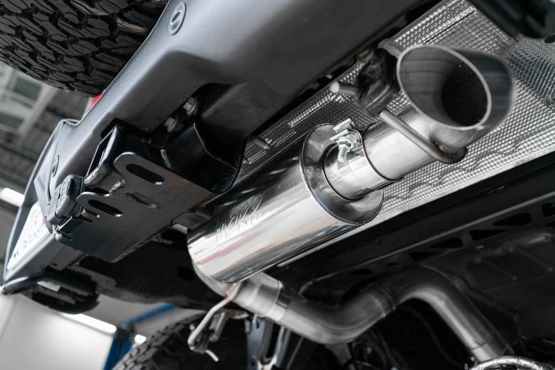 MBRP 21-Up Ford Bronco 2.3L/2.7L EcoBoost 2/4DR T304 Stainless Steel High Clearance Cat-back Exhaust Catback MBRP
