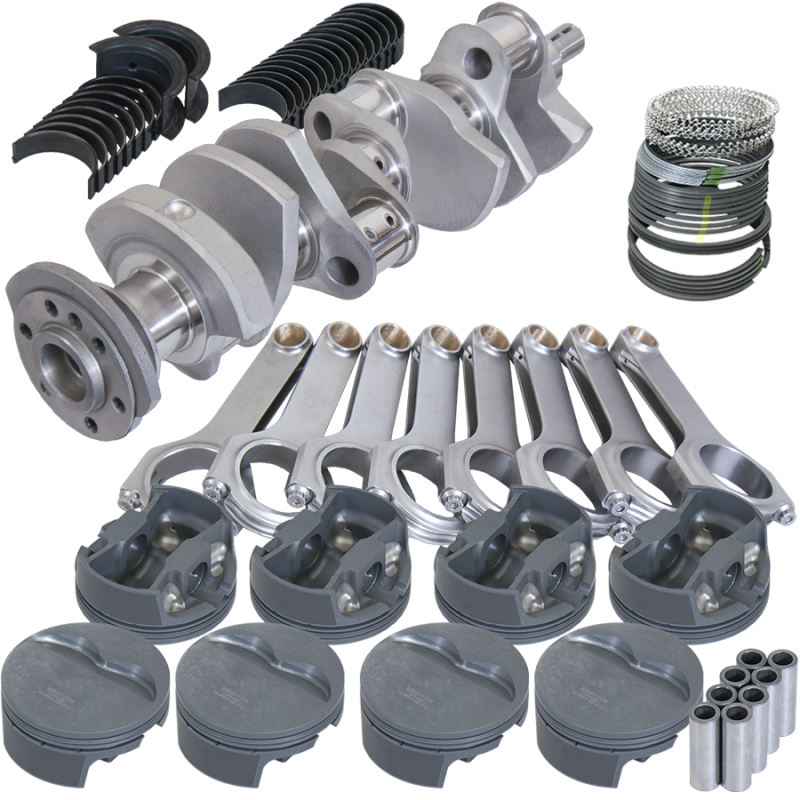 Eagle Chevy 400 350 Mains 4.000in Crank 6.000in H-Beam Stroker Rod 4.165in Pistons Rotating Assembly Rotating Assemblies Eagle