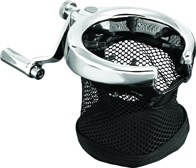 Kuryakyn Passenger Drink Holder 01-17 GL1800 Chrome Cup Holders Kuryakyn