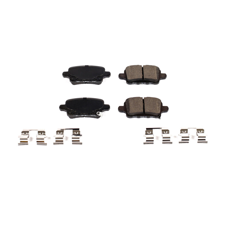 Power Stop 2019 Buick LaCrosse Rear Z17 Evolution Ceramic Brake Pads w/Hardware Brake Pads - OE PowerStop