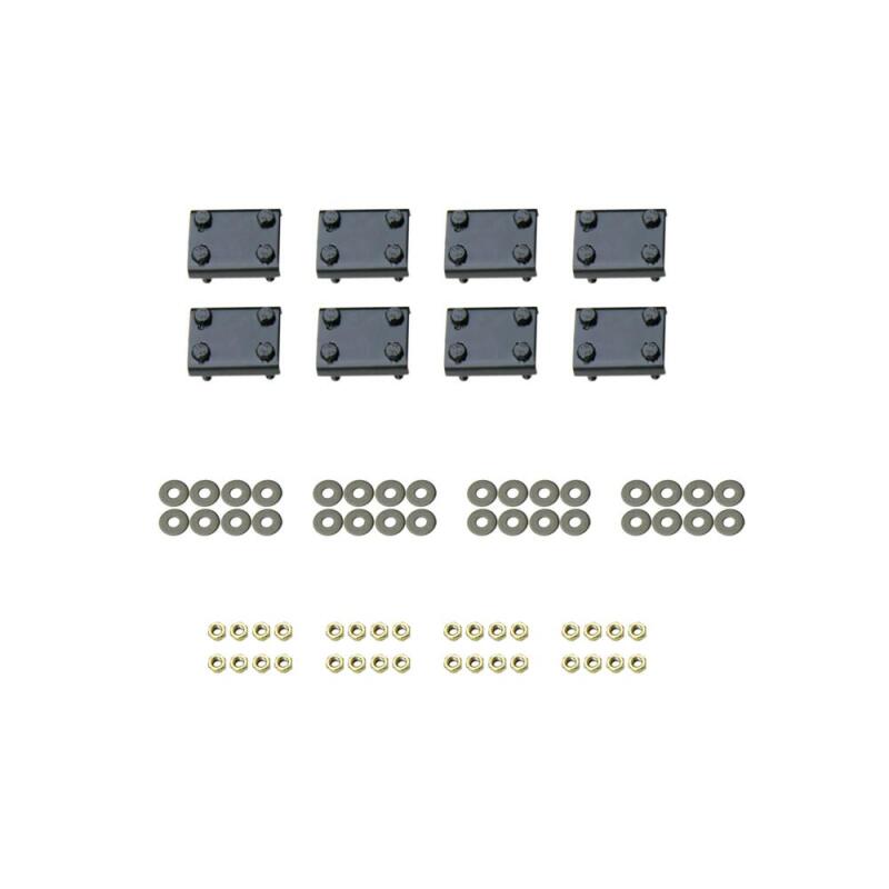 Westin 2001-2004 Ford F-150 SuperCrew Premier Oval Nerf Step Bar Mount Kit - Black Hardware Kits - Other Westin