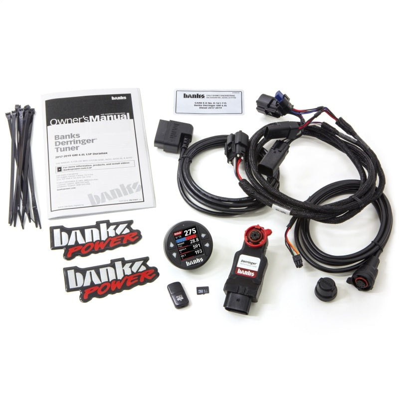 Banks Power 17-19 GM 2500 6.6L L5P Derringer Tuner (Gen 2) w/ 1.8in iDash DataMonster Programmers & Tuners Banks Power
