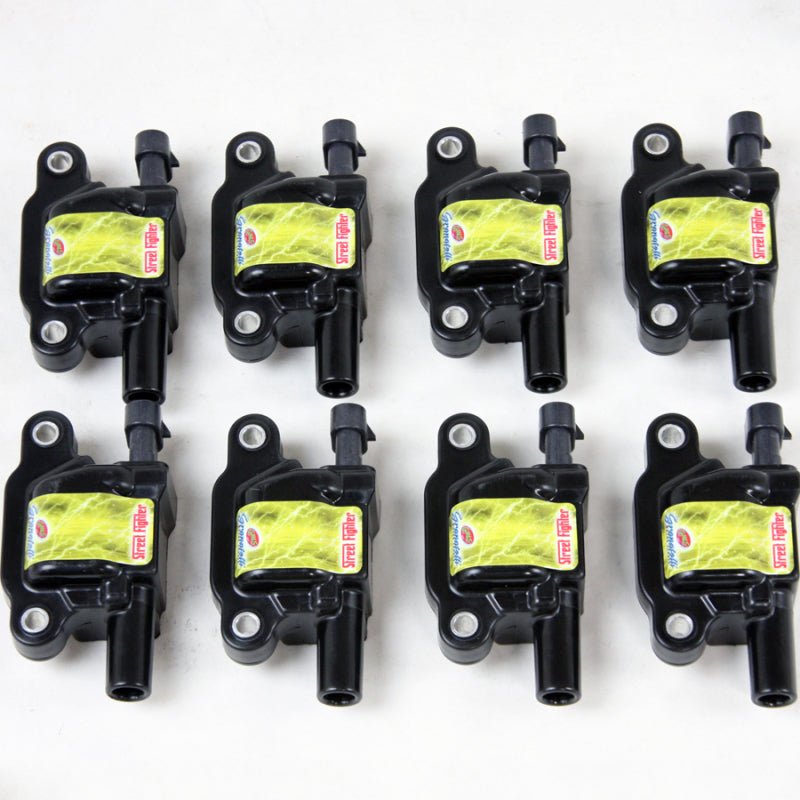 Granatelli 05-13 GM LS1/LS2/LS3/LS4/LS5/LS6/LS7/LS9 Street Fighter Coil Packs - Black (Set of 8) Ignition Coils Granatelli Motor Sports