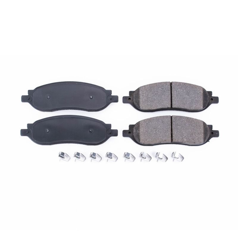 Power Stop 05-07 Ford F-250 Super Duty Rear Z17 Evolution Ceramic Brake Pads w/Hardware Brake Pads - OE PowerStop