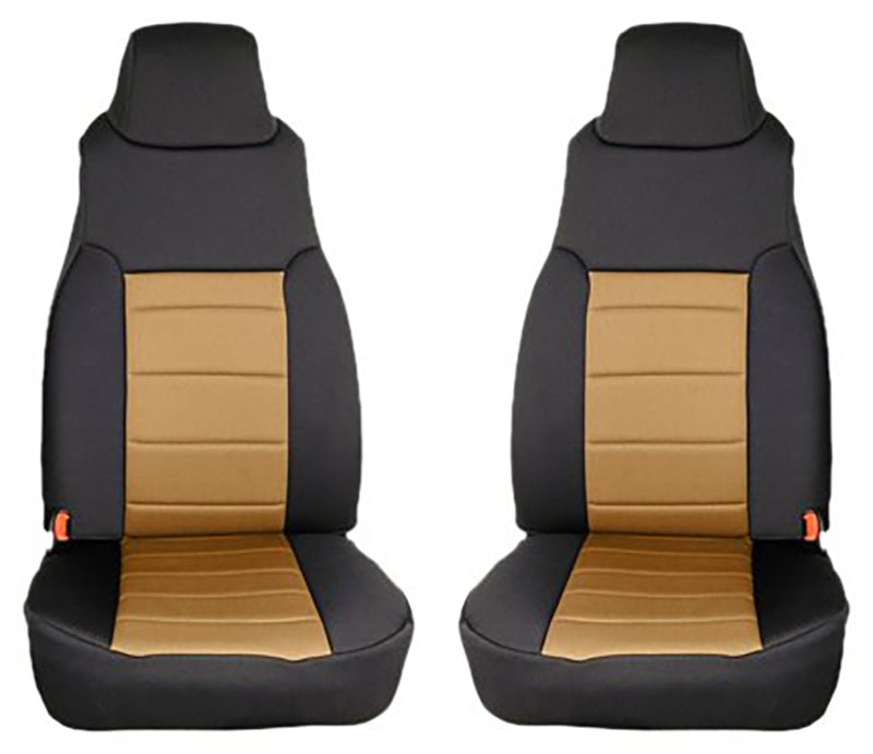 Rugged Ridge Neoprene Front Seat Covers 97-02 Jeep Wrangler TJ Seats Rugged Ridge