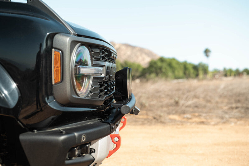 DV8 Offroad 2021-2025 Ford Bronco Tube Push Bar Bumpers - Steel DV8 Offroad