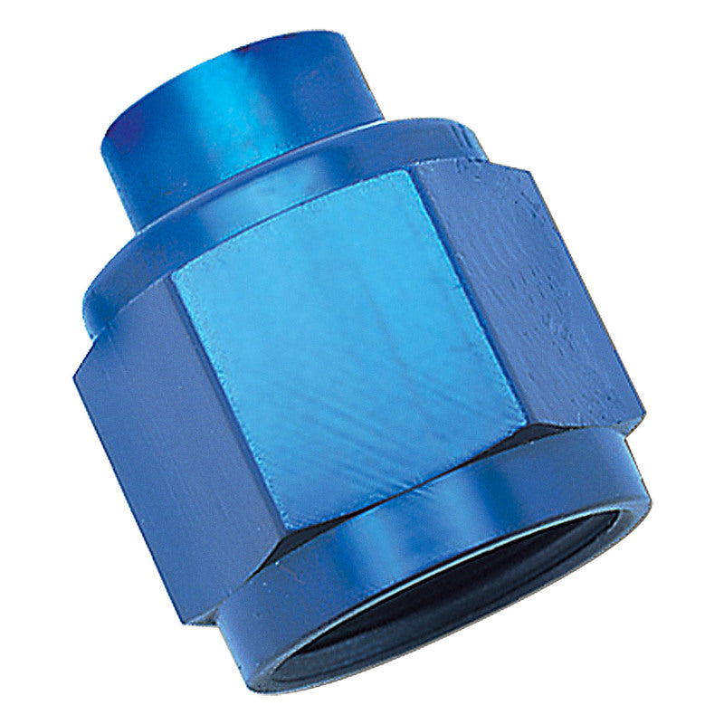 Russell Performance -16 AN Flare Cap (Blue) Fittings Russell