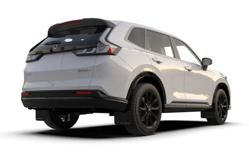 Rally Armor 23-26 Honda CR-V Black Mud Flap - White Logo Mud Flaps Rally Armor