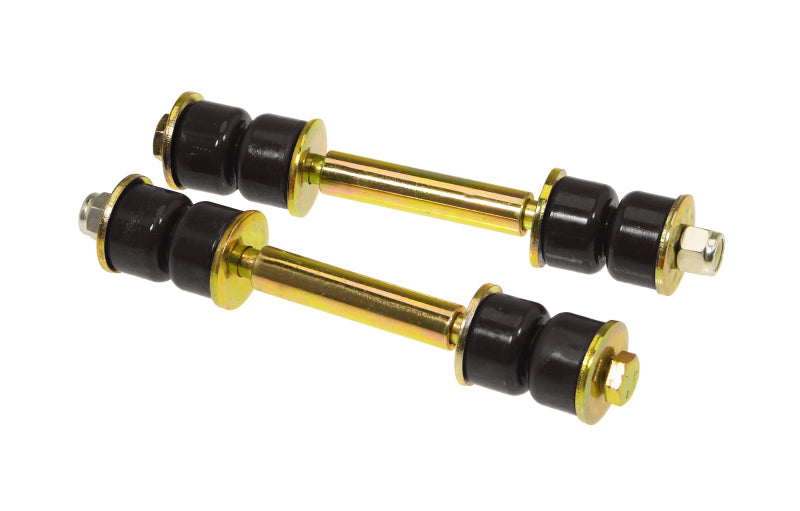 Prothane Universal End Link Set - 4 1/4in Mounting Length - Black Sway Bar Bushings Prothane
