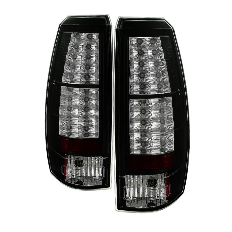 Spyder Chevy Avalanche 07-13 LED Tail Lights Black ALT-YD-CAV07-LED-BK Tail Lights SPYDER