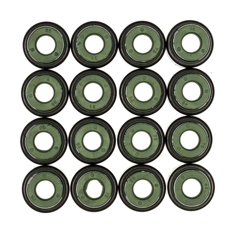 Cometic .265in x .500in x .555in x .638in Metal Jacket Valve Stem Seal - Green - 16 Pack Valve Seals Cometic Gasket