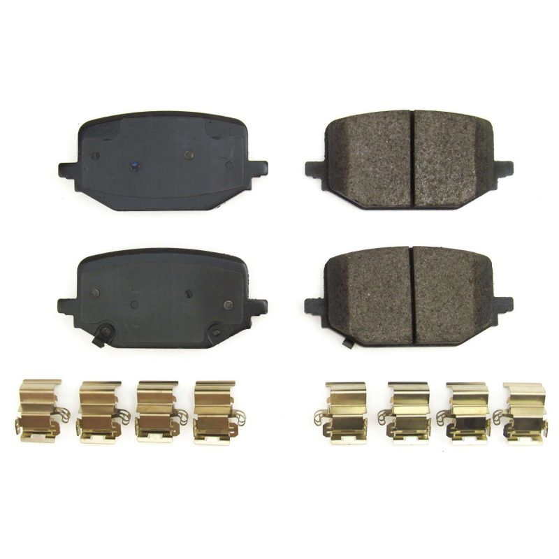 Power Stop 20-21 Ford Explorer Rear Z17 Evolution Ceramic Brake Pads w/Hardware Brake Pads - OE PowerStop