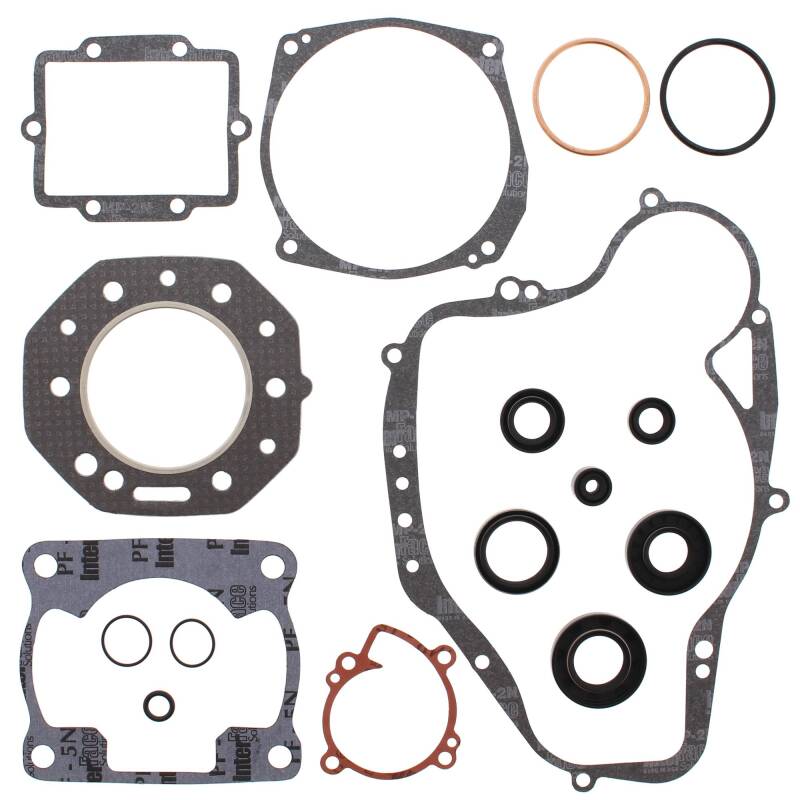 Vertex Gaskets 83-84 Kawasaki KX250 Complete Gasket Kit w/ Oil Seals Engine Hardware Vertex Pistons
