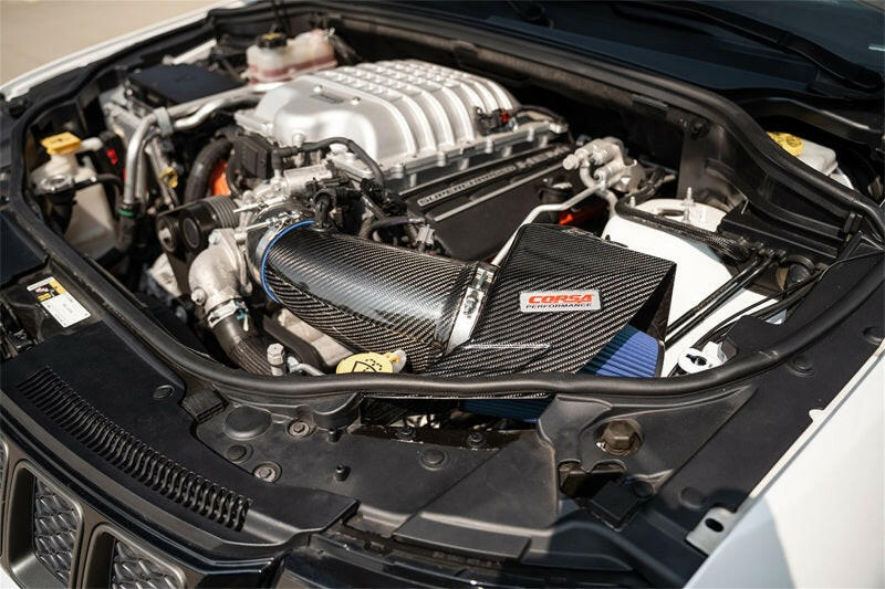 Corsa 20-25 Dodge Durango SRT Hellcat Carbon Fiber Air Intake w/ MaxFlow 5 Oil Filter Cold Air Intakes CORSA Performance