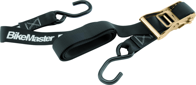 BikeMaster Tiedown 1-1/2 Ratchet - Black Cargo Tie-Downs BikeMaster
