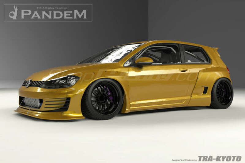 GReddy Pandem Volkswagen Golf MK7 Complete Wide Body Aero Kit (**Special Order**) Body Kits GReddy