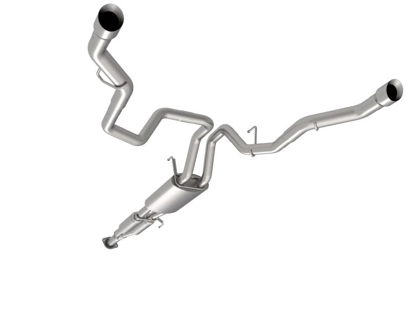 Kooks 15-20 Ford F150 2.7/3.5/5.0L 3in Dual Cat-Back Rear Exit Exhaust w/Polished Tips Catback Kooks Headers