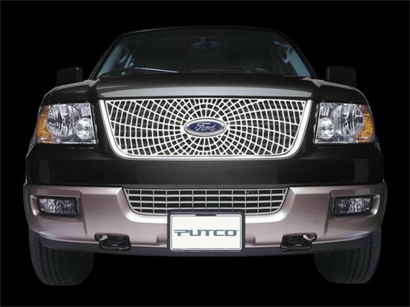 Putco 02-08 GMC Envoy Liquid Spider Web Grilles Grilles Putco