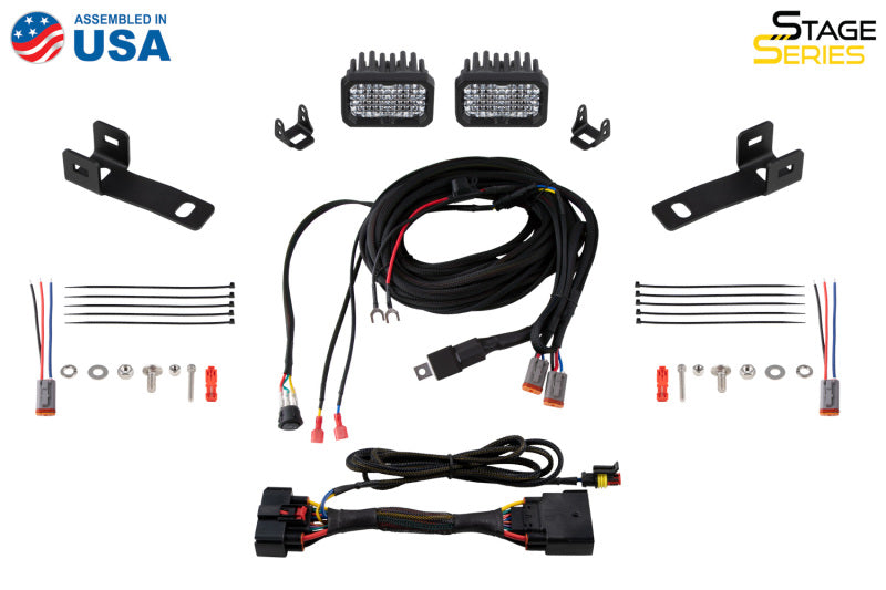 Diode Dynamics 15-20 Ford F-150 C1 Sport Stage Series Reverse Light Kit Light Accessories and Wiring Diode Dynamics