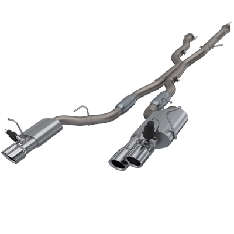 2018-2022 Jeep Grand Cherokee Trackhawk QTP Screamer Cat Back Catback QTP