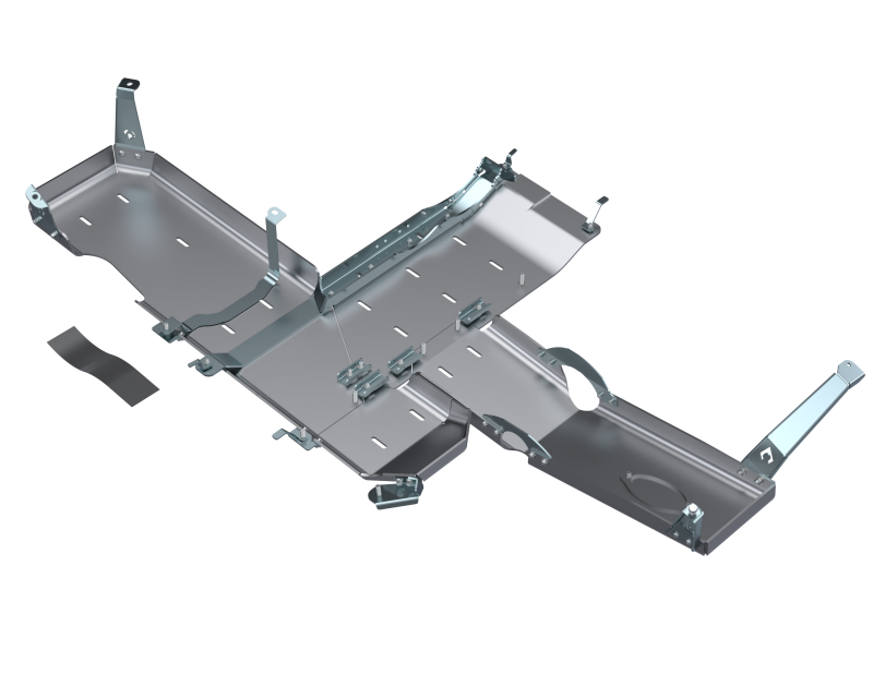 Artec Industries 21-25 Jeep Wrangler JL Sahara Jl Full Bellypan w/ Oil Door - 2 Door 3.6L Alum Skid Plates Artec Industries