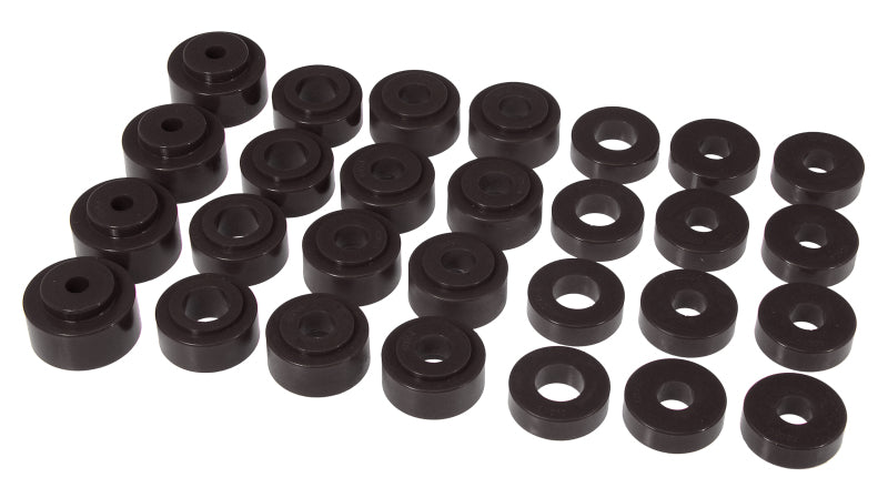 Prothane 68-72 GM Mid-Size Hardtop Body Mount - Black Bushing Kits Prothane