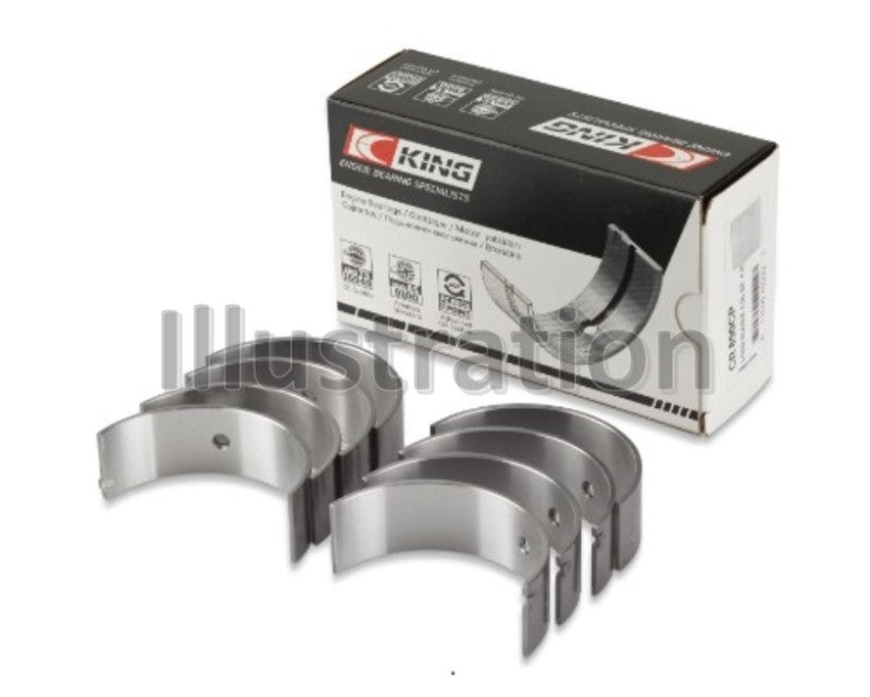 King Engine Bearings Hyundai G4ED/ G4AE/ G4EK/ G4FK (Size 1.0) Connecting Rod Bearing Set Bearings King Engine Bearings