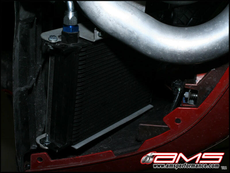 AMS Performance 08-15 Mitsubishi EVO X MR/Ralliart SST Transmission Oil Cooler Kit Transmission Coolers AMS