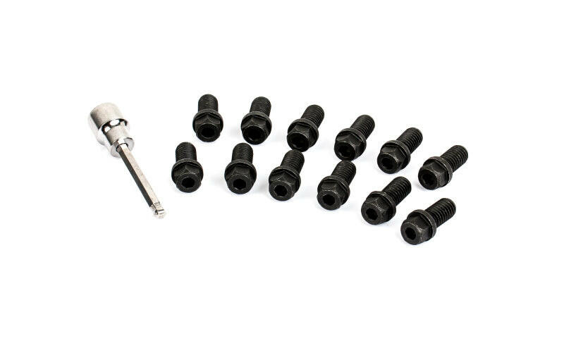 Cometic Header Bolts 3/8 - 16 3/4in Grade 5 Black Oxide Finish With Hex and Socket Head Head Gaskets Cometic Gasket