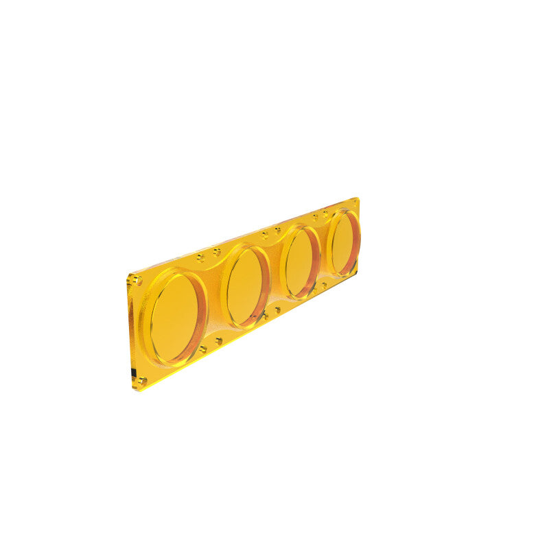 KC HiLiTES FLEX ERA LED Performance Yellow Spot Beam Lens for Light Bars Light Bars & Cubes KC HiLiTES