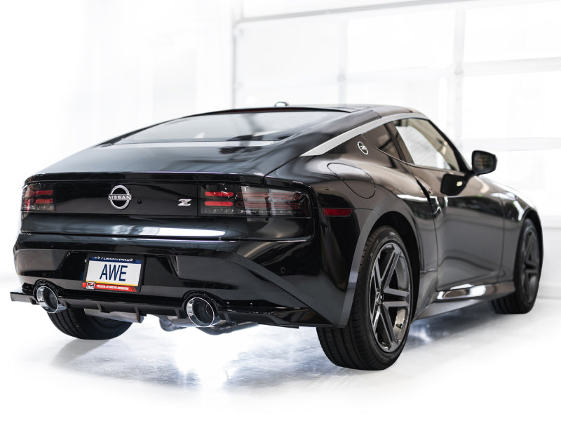 AWE Tuning 2023 Nissan Z RZ34 RWD Track Edition Cat-Back Exhaust System w/ Chrome Silver Tips Catback AWE Tuning