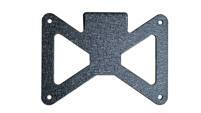 Fishbone Offroad 2018+ Jeep Wrangler JL - Black Aluminum Hawse Fairlead License Plate Mount License Frame Fishbone Offroad