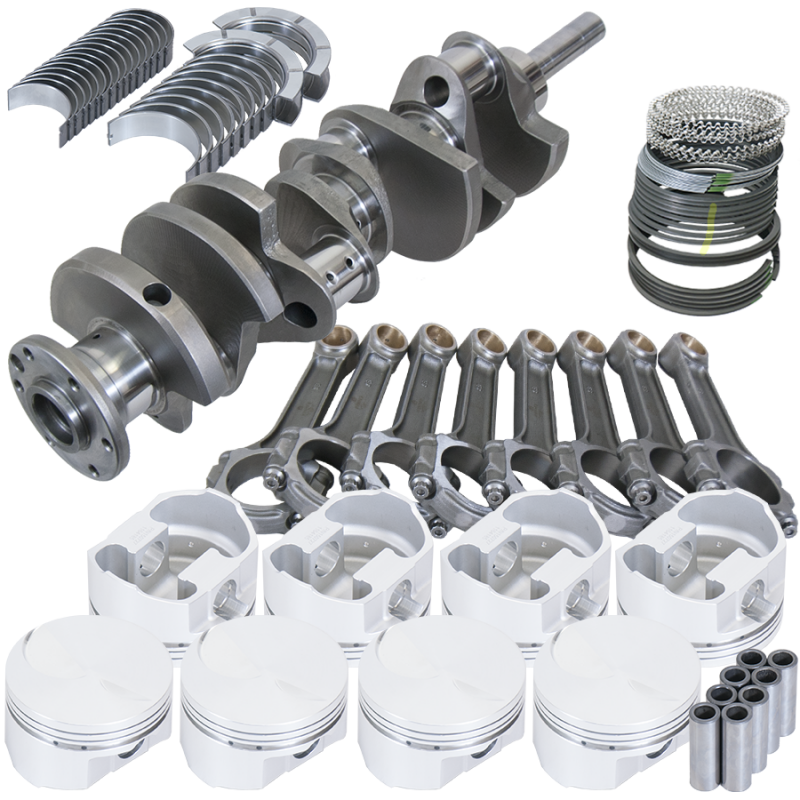 Eagle Ford 429/460 4.140in Crank 6.800in I-Beam Rods -3cc Flat Top 4.390in Pistons Rotating Assembly Rotating Assemblies Eagle