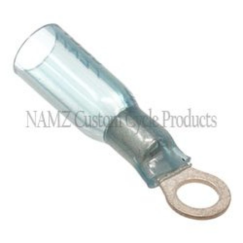 NAMZ Heat Sealable No.10 Ring Terminals 22-18g (25 Pack) Wiring Connectors NAMZ