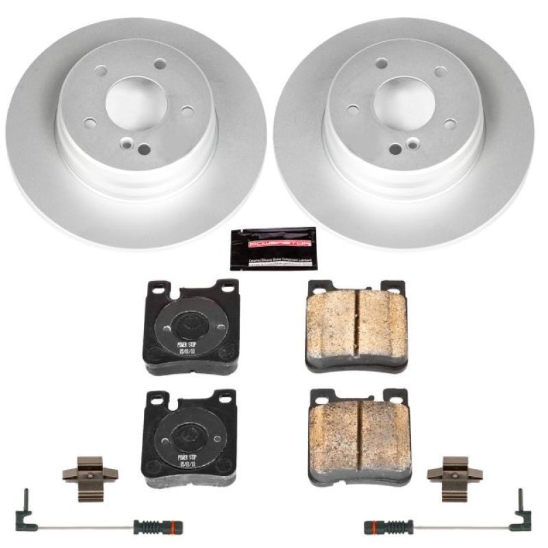 Power Stop 98-99 Mercedes-Benz CLK320 Rear Z23 Evolution Sport Coated Brake Kit Brake Kits - Performance D&S PowerStop