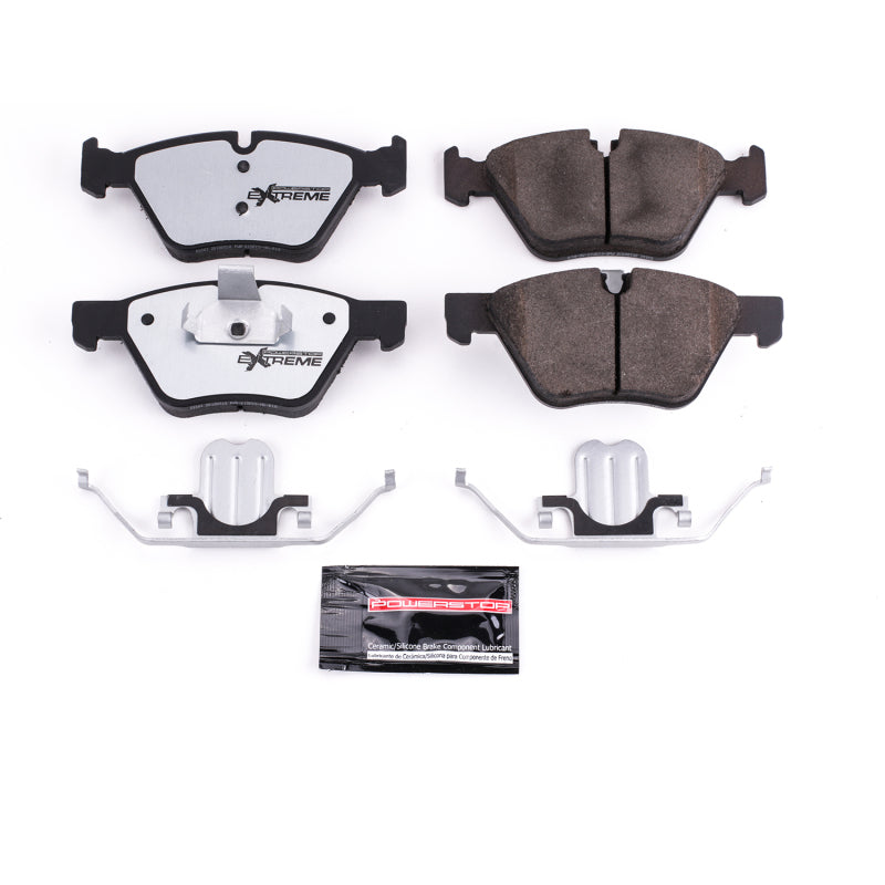 Power Stop 06-07 BMW 323i Front Z26 Extreme Street Brake Pads w/Hardware Brake Pads - Performance PowerStop