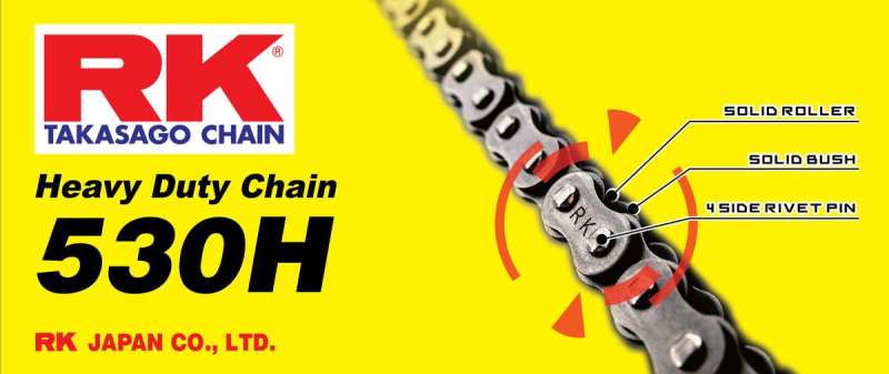 RK Chain RK-M 530H-108L - Natural Chains RK Chain