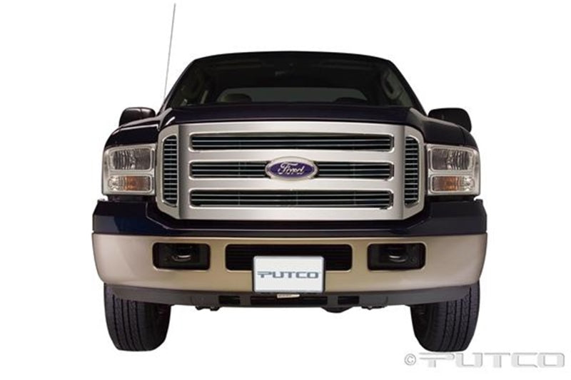 Putco 05-07 Ford SuperDuty - Incl Side Vents Shadow Billet Grilles Grilles Putco