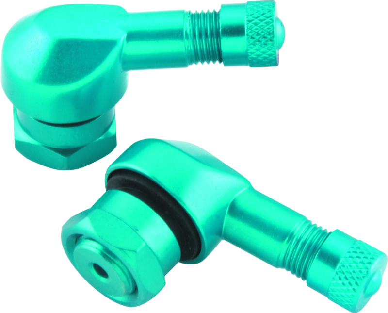 BikeMaster Valve Stem 2/Piece Pack Blue Valve Stems BikeMaster