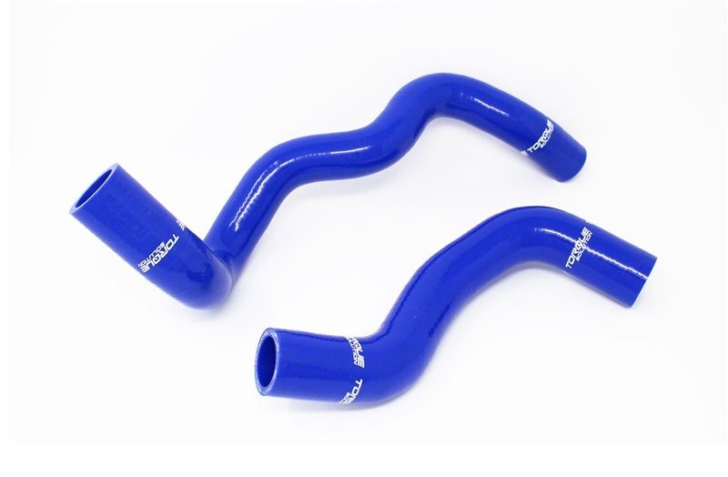 Torque Solution 2016+ Ford Focus RS Silicone Radiator Hose Kit - Blue Radiator Hoses Torque Solution